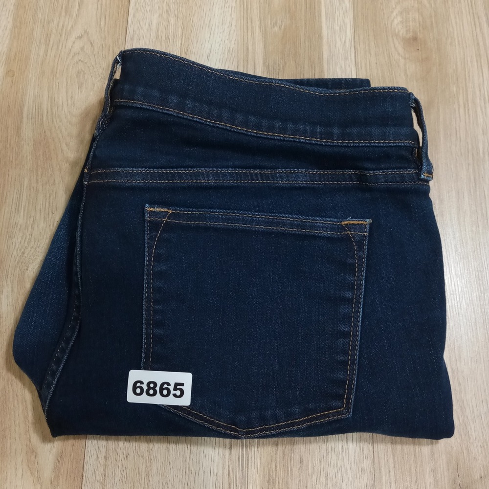 J.Crew Toothpick Skinny Jeans Dark Indigo Stretch Denim Size 32/30 E0823 Mens - Picture 10 of 10